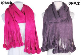 韓風暖心三件套 秋冬時尚穿搭中的毛線球圍巾圍脖與帽子